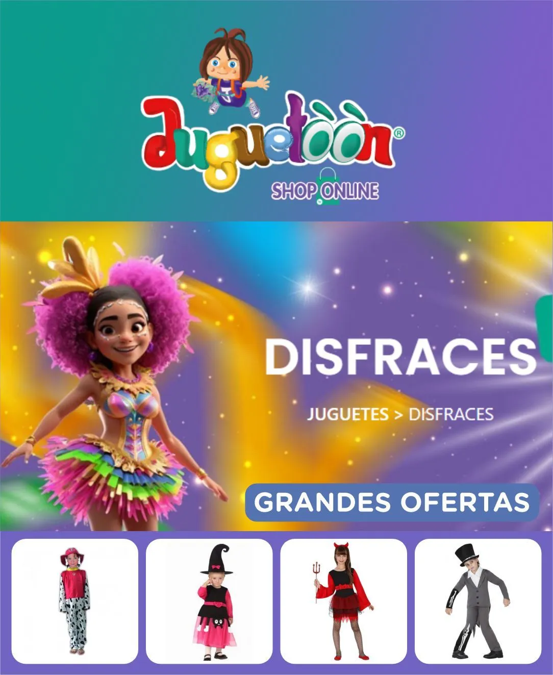 Catálogo de Ofertas en disfraces niños. 22 de abril al 27 de abril 2024 - Página 