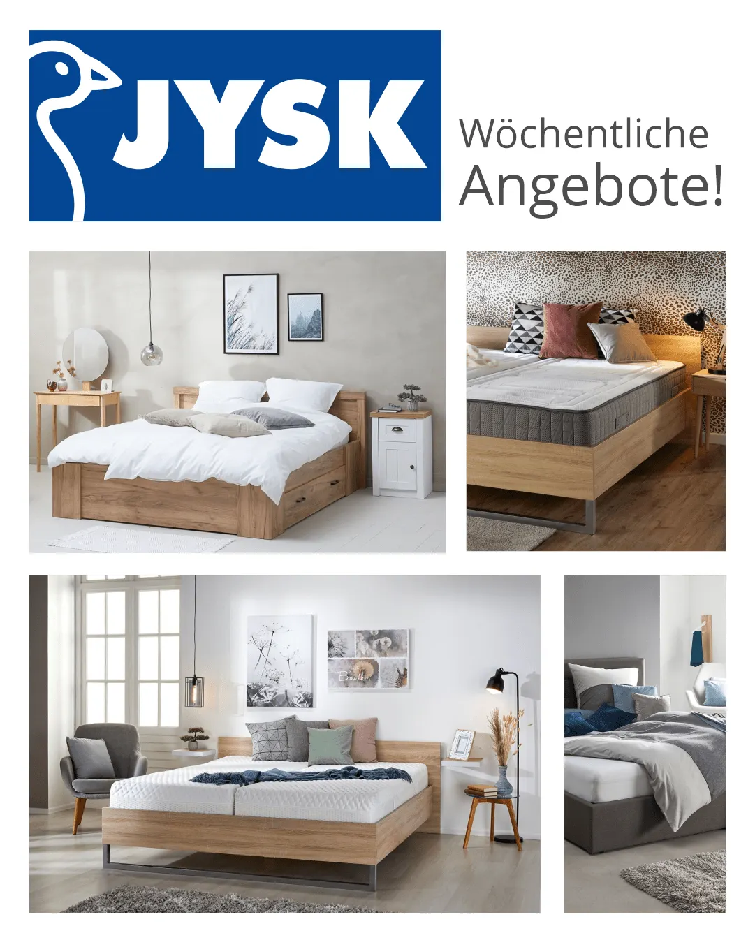 JYSK promoties - bed van 2 augustus tot 7 augustus 2024 - folder pagina
