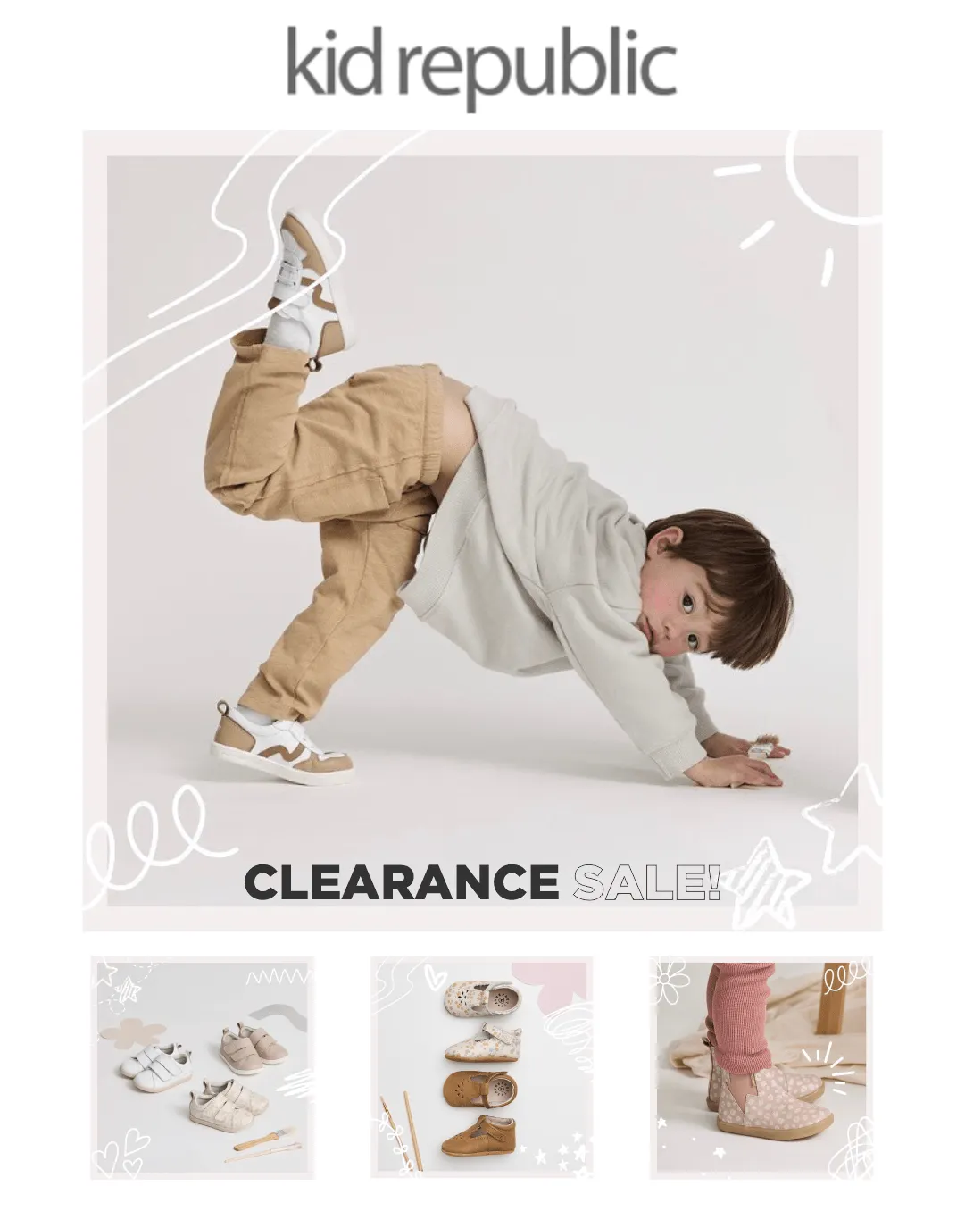 Kid Republic Boys' Clothing Offers - 25 July 30 July 2024