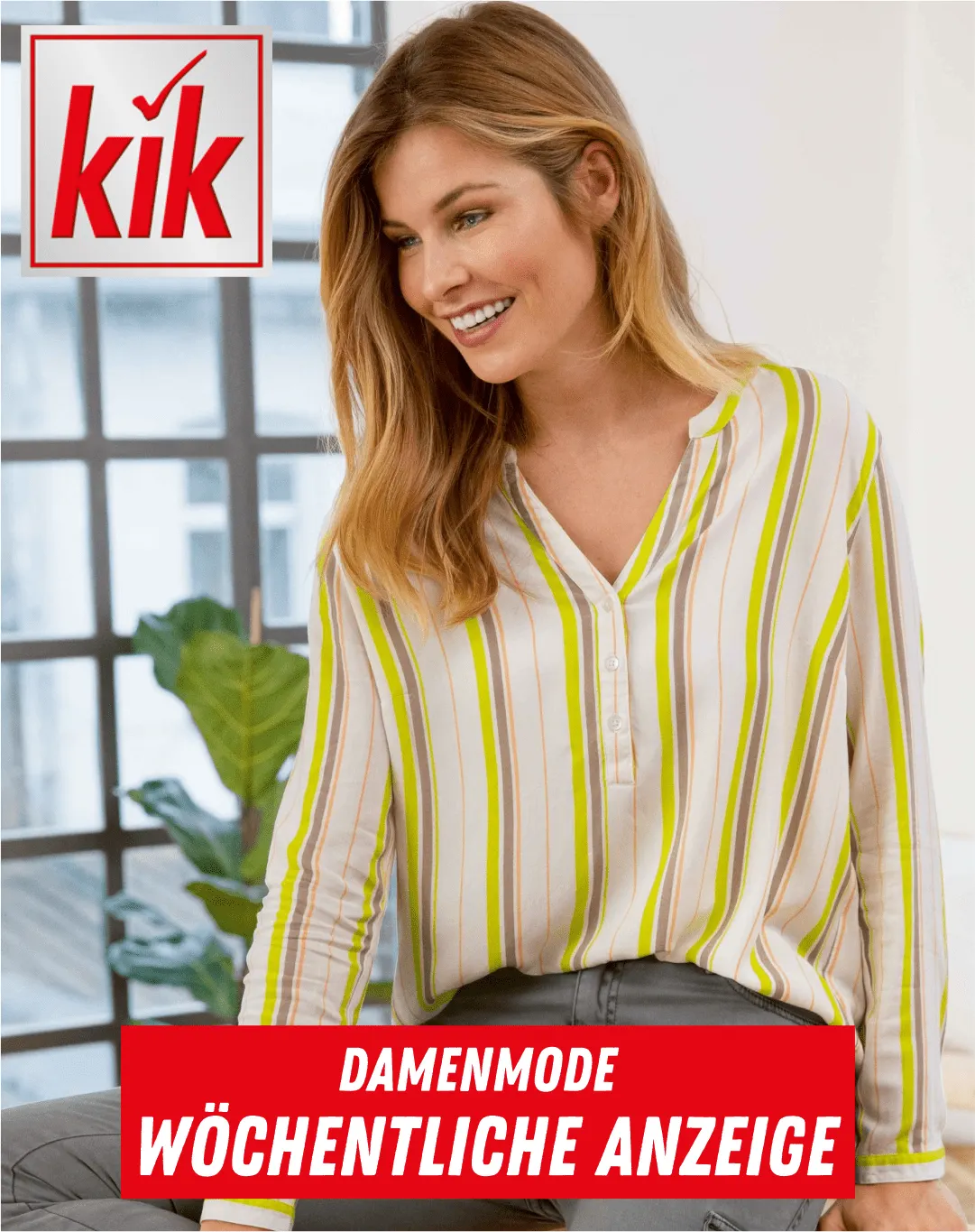 Kik angebote Damenmode von 7. September bis 22. September 2025 - Prospekt seite 1