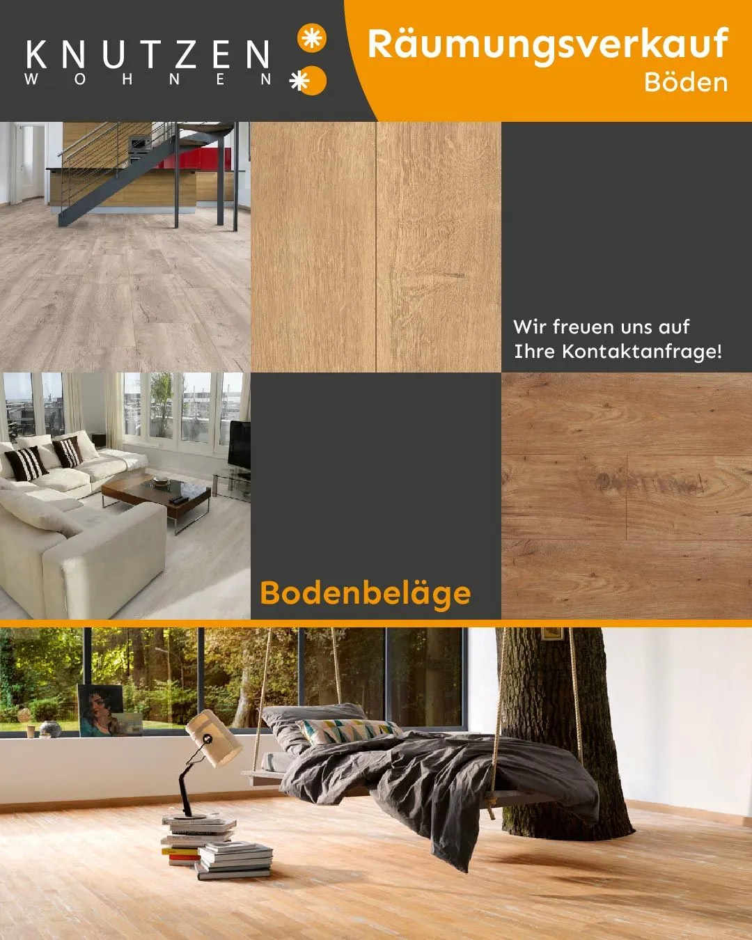 Knutzen Wohnen angebote Boden von 6. September bis 21. September 2025 - Prospekt seite 1