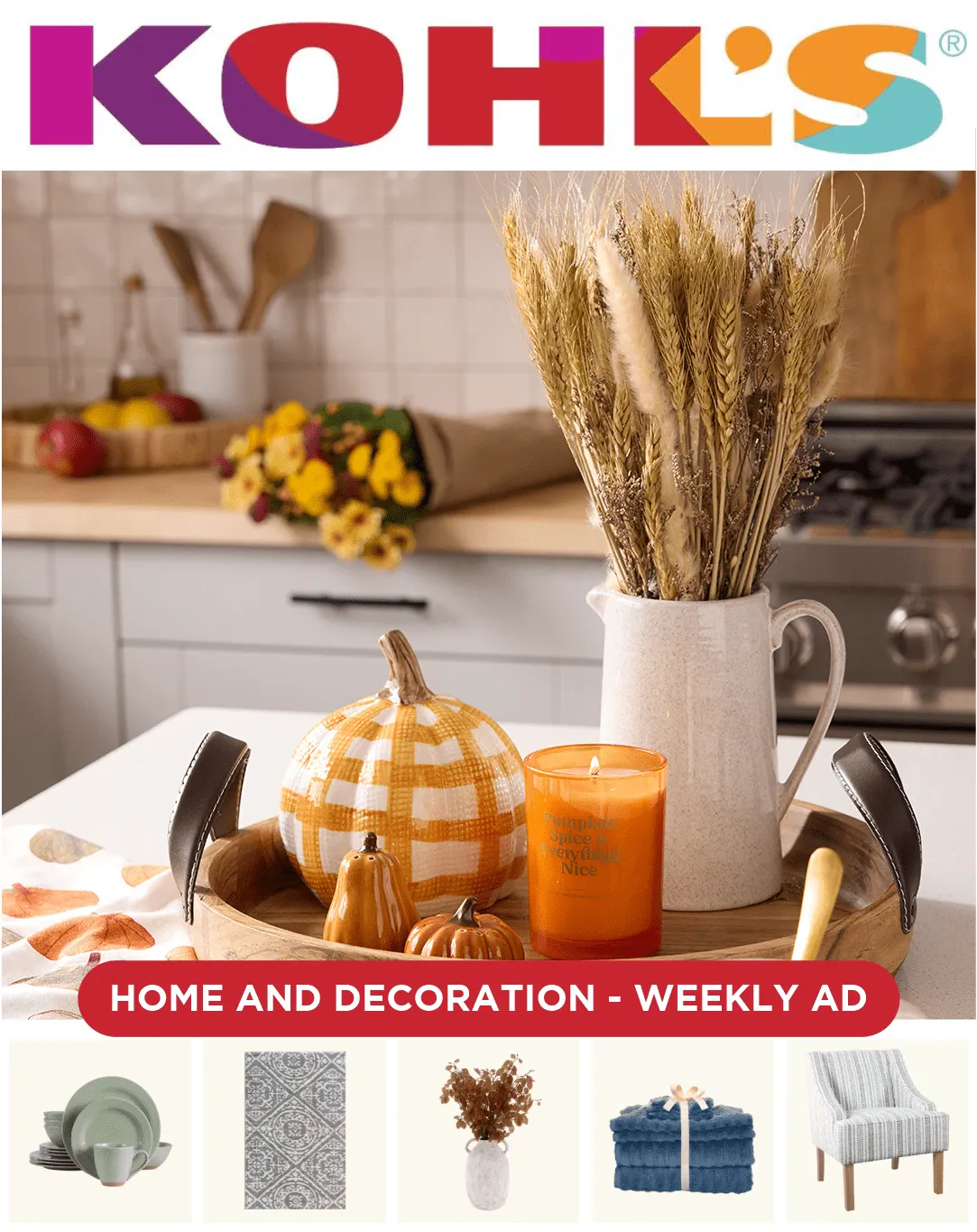 Weekly ad Kohl's Home & Decoration Deals from July 27 to August 1 2024 - Page 1