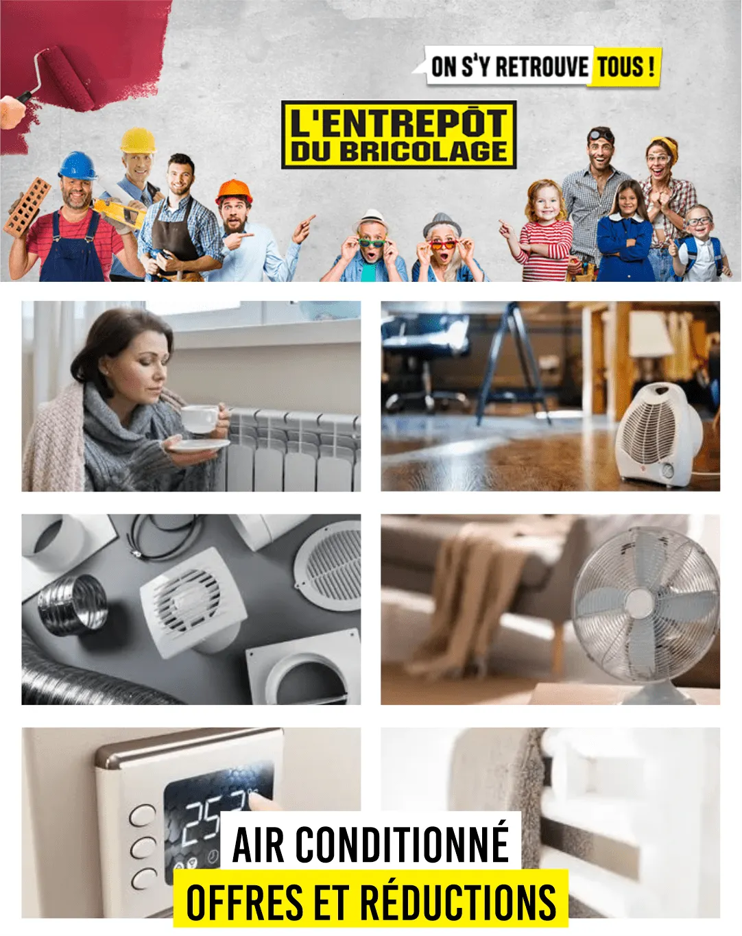 L'entrepôt du bricolage - Climatisation du 29 octobre au 13 novembre 2025 - Catalogue page