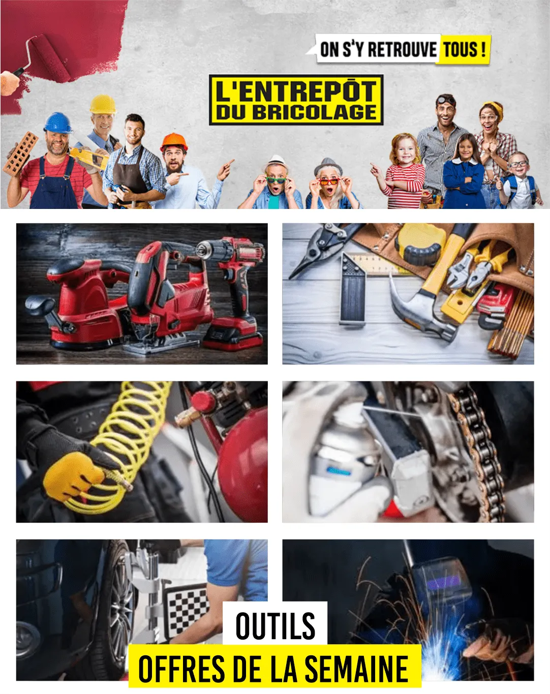 L'entrepôt du bricolage - Outillage du 29 octobre au 13 novembre 2025 - Catalogue page 
