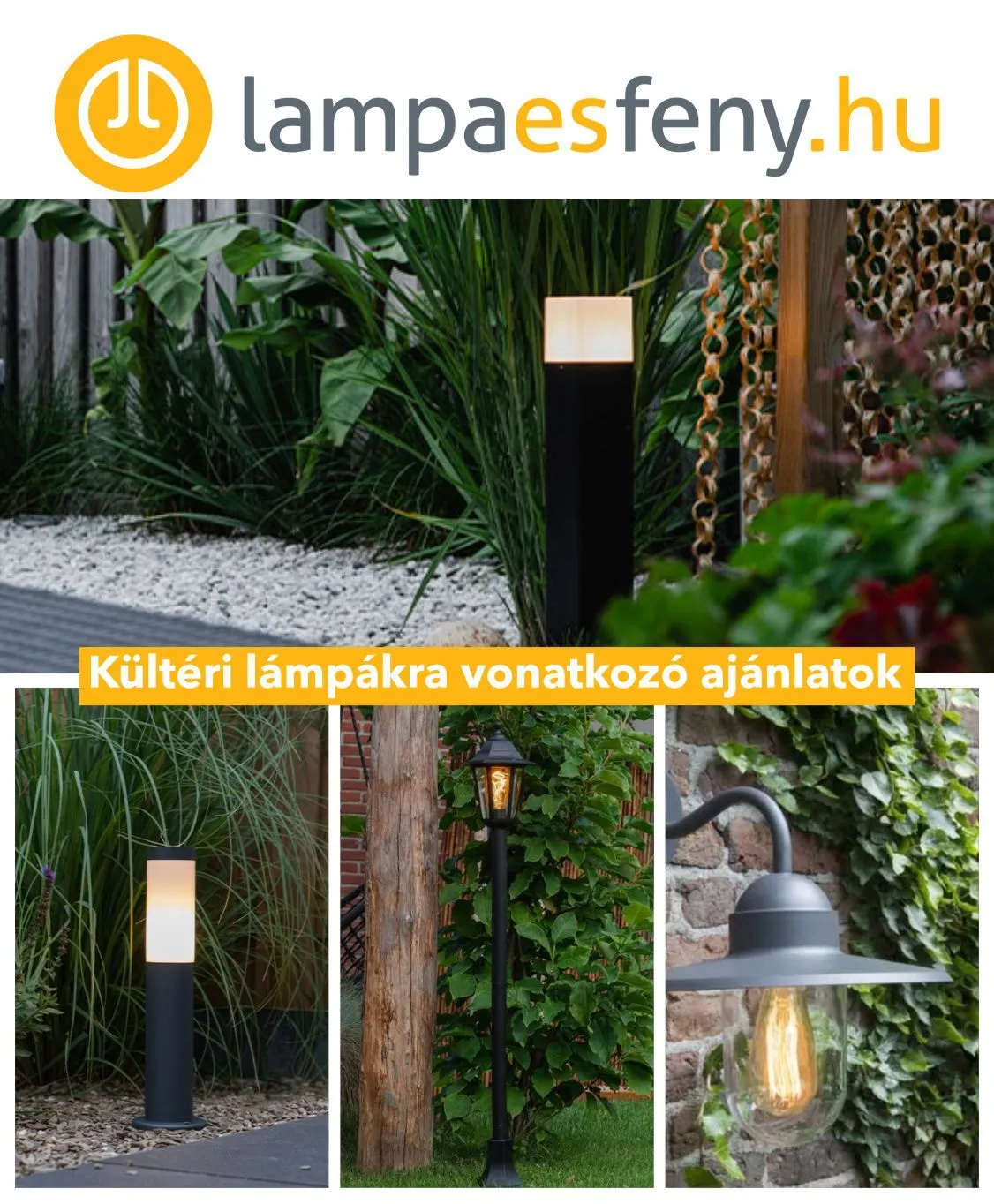 Katalógus Kültéri lámpákra vonatkozó ajánlatok április 15.-tól április 20.-ig 2024. - Oldal 