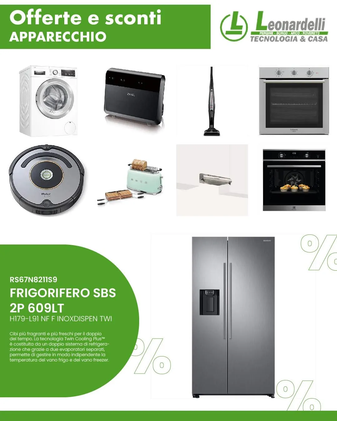 Leonardelli - Elettrodomestici da 28 gennaio a 2 febbraio di 2024 - Pagina del volantino 1