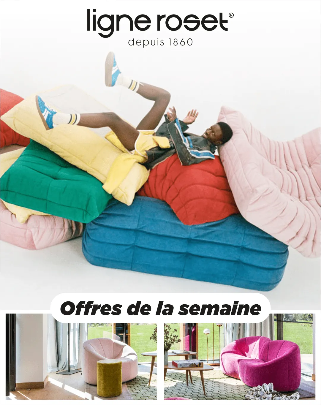 Ligne Roset promotions sur les meubles du 24 octobre au 8 novembre 2025 - Catalogue page 