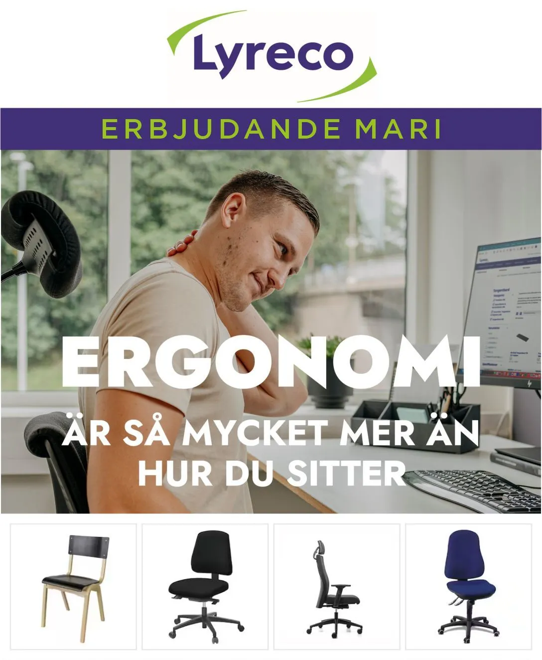 Erbjudanden på kontorsmöbler från 16 juni till 21 juni 2024 - Reklamblad sidor 
