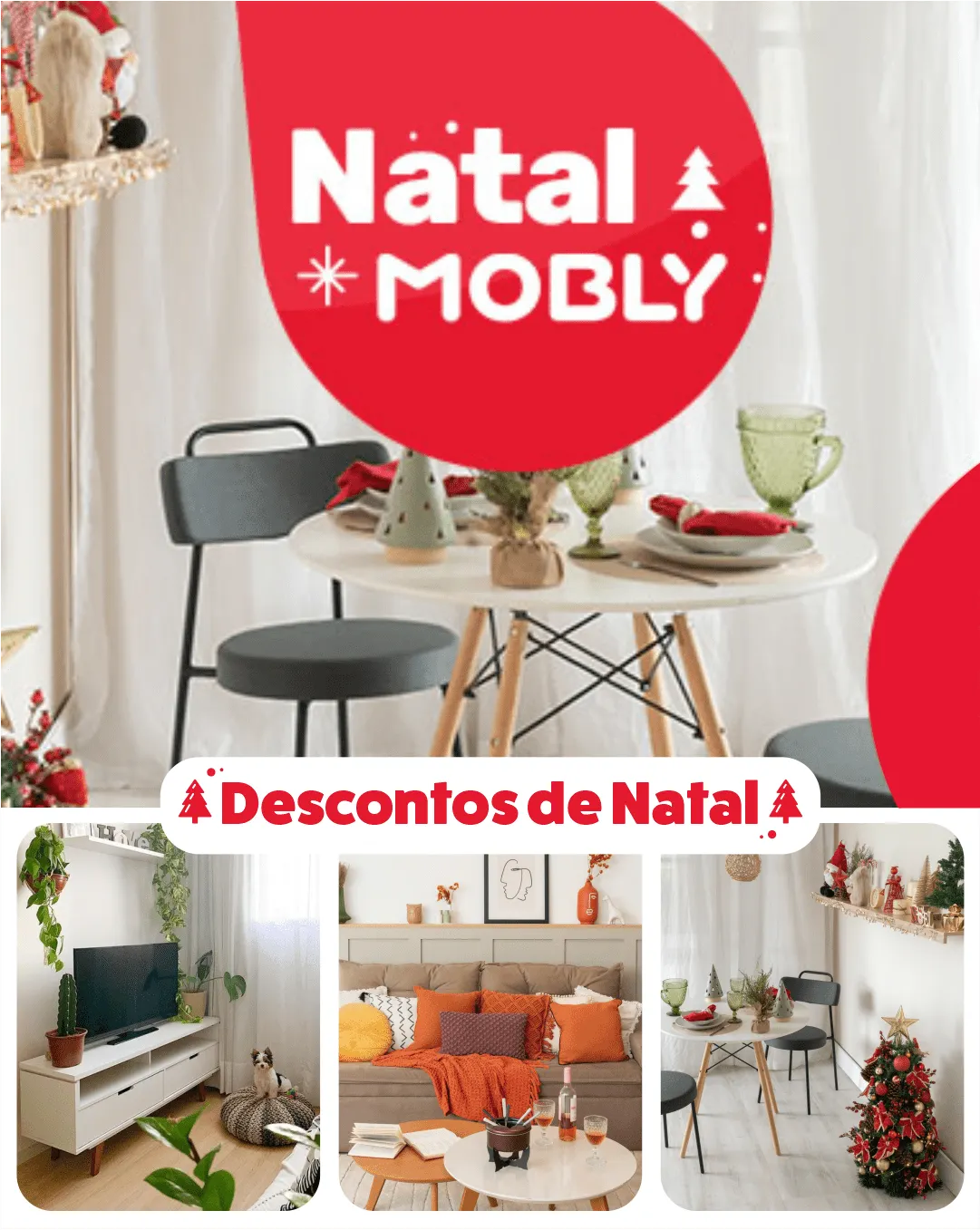 Encarte de Mobly - Promoções de Natal 6 de dezembro até 11 de dezembro 2023 - Pagina 