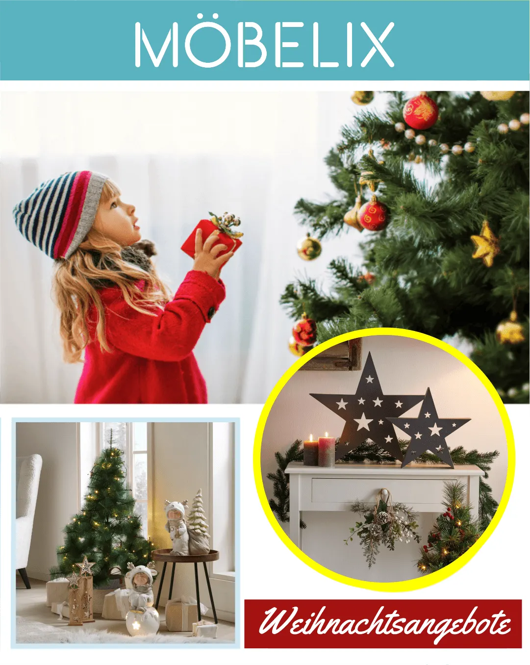 Möbelix - Weihnachts sale von 1. Dezember bis 6. Dezember 2023 - Flugblätt seite  1