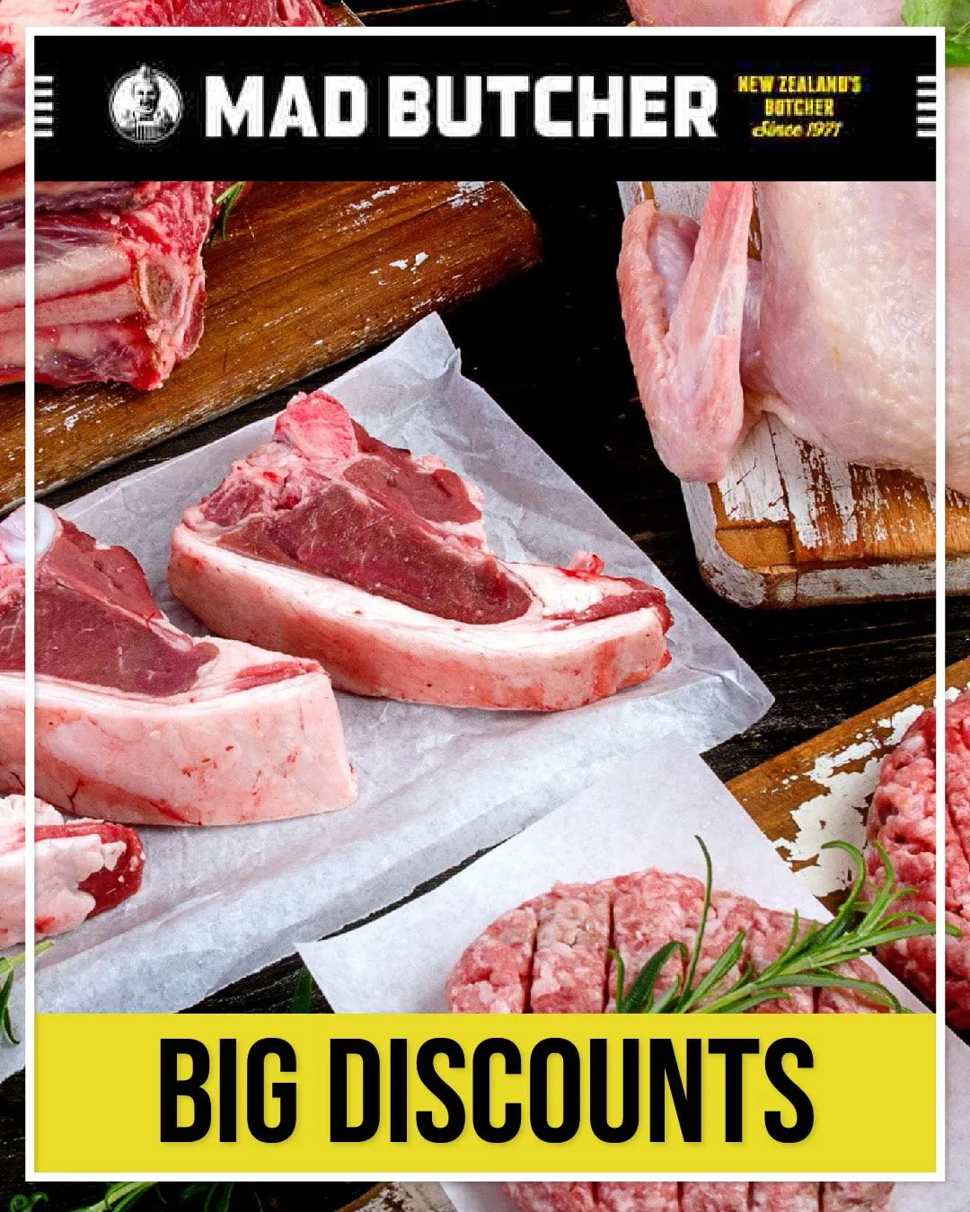 Mad Butcher offers - meat - 1 August 6 August 2024