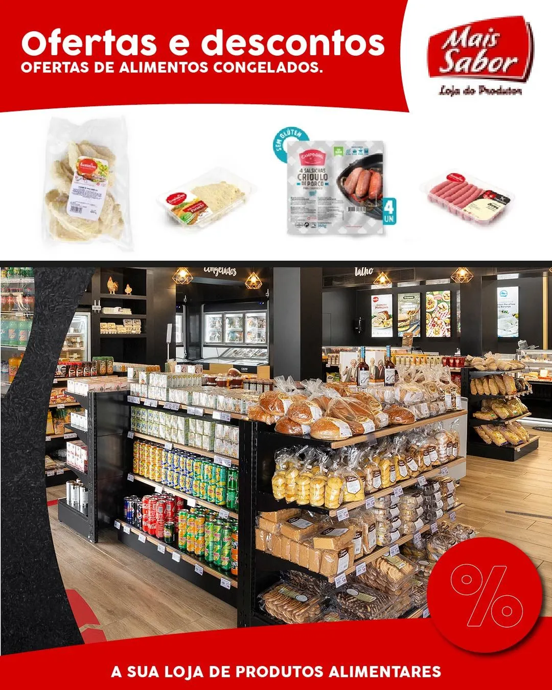 Folheto Ofertas de alimentos congelados. de 28 de abril até 3 de maio 2024 - Pagina 