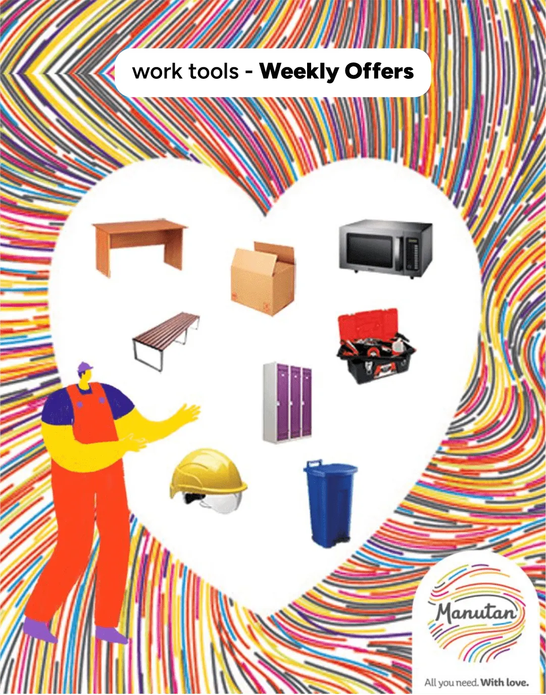 Manutan - gereedschap van 7 maart tot 12 maart 2024 - Folder pagina 