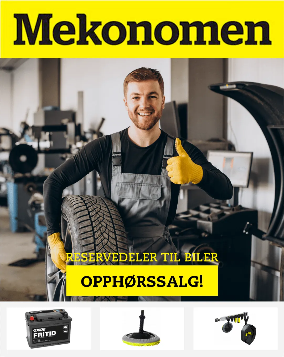 Mekonomen fra 18. september til 23. september 2023 - kundeavisside 1