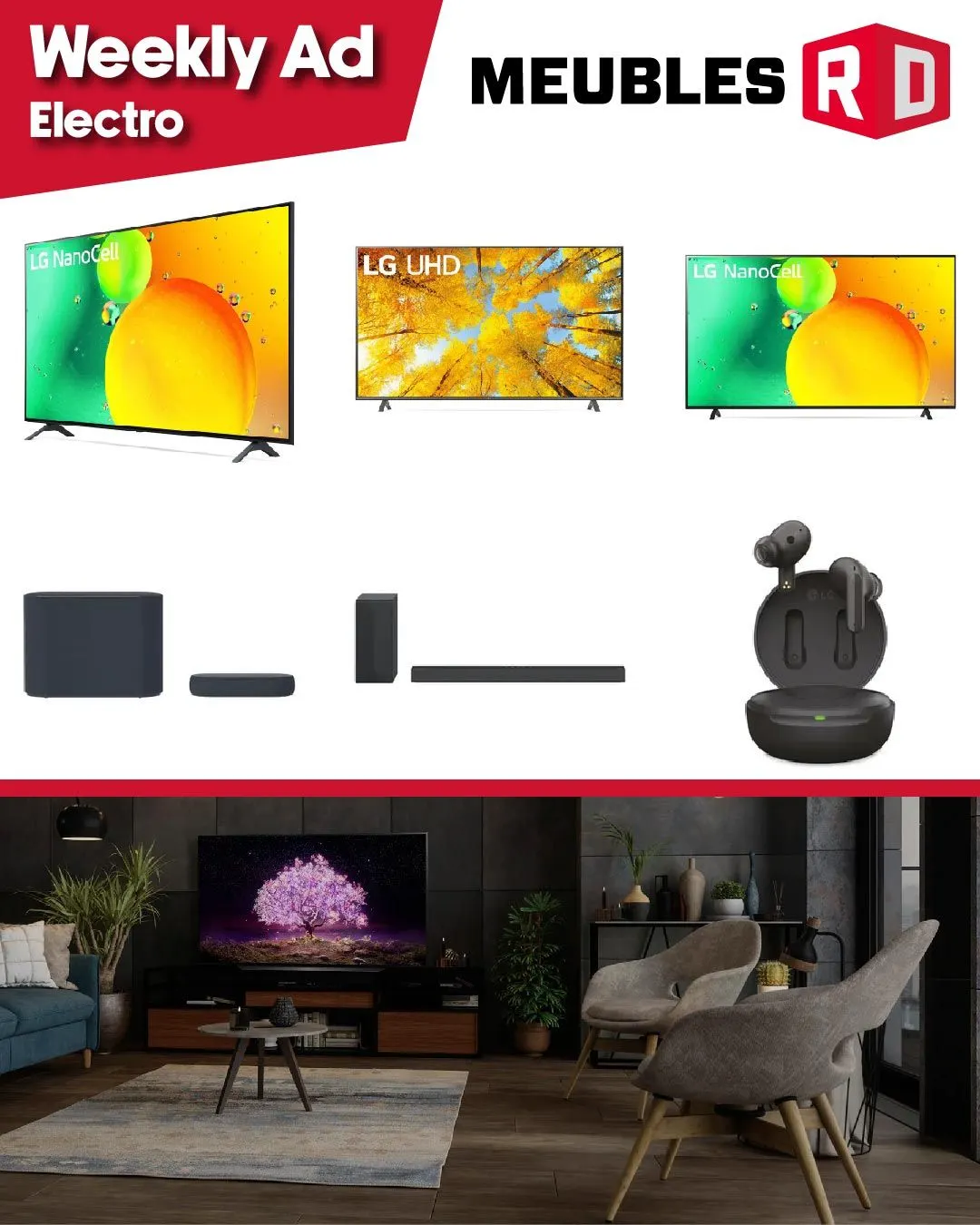 Meubles RD Appliances Deals from September 14 to September 29 2025 - flyer page 1