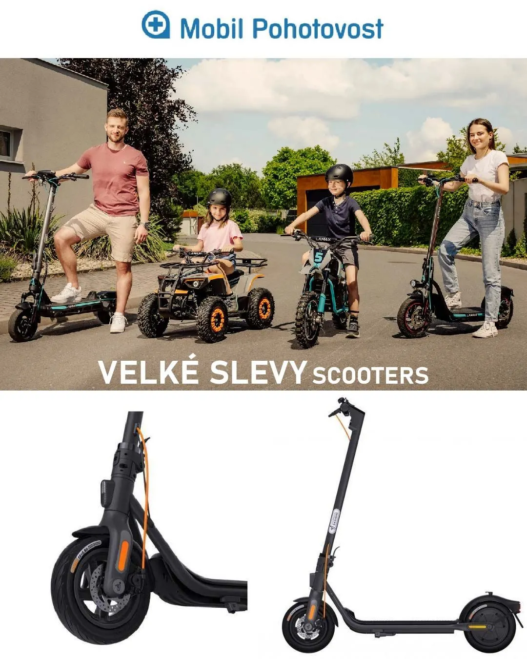 Mobil Pohotovost sleva skútry - 31. července 5. srpna 2024