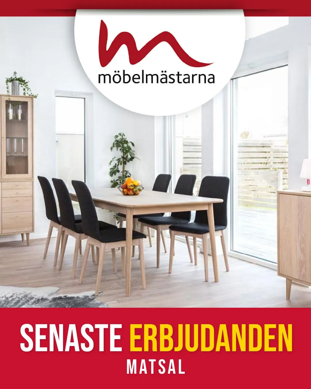 Erbjudanden på möbler för daglig matsal. från 29 maj till 3 juni 2024 - Reklamblad sidor 
