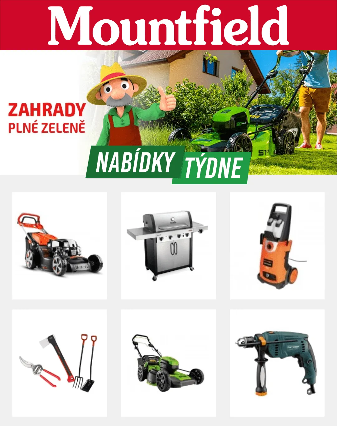 Nabídky nářadí a zahradního náčiní - 16. května 21. května 2024