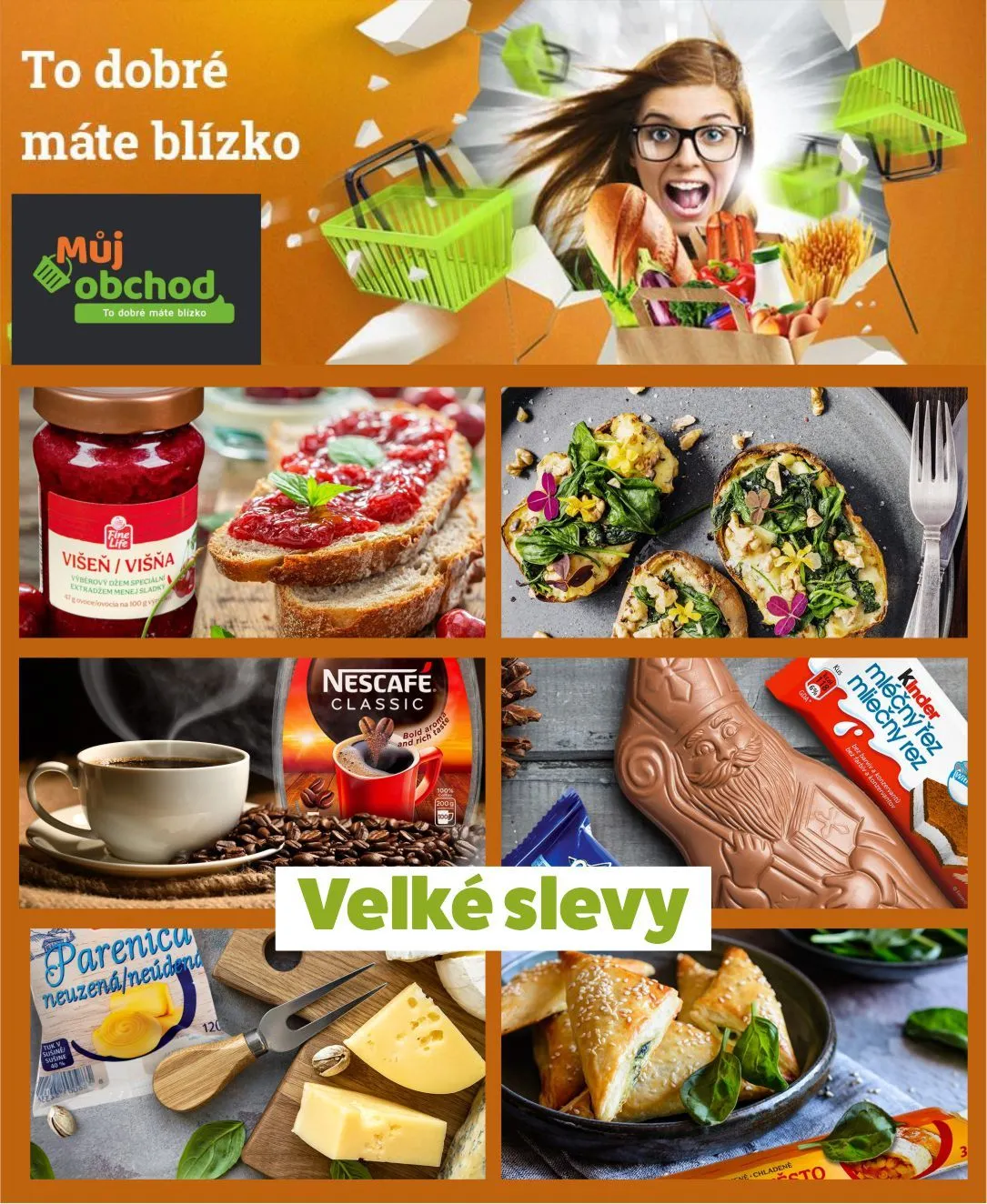 Nabídka potravin - 22. dubna 27. dubna 2024