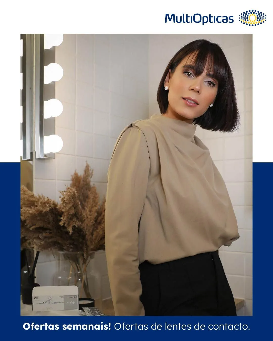 Folheto Ofertas de lentes de contacto. de 23 de junho até 28 de junho 2024 - Pagina