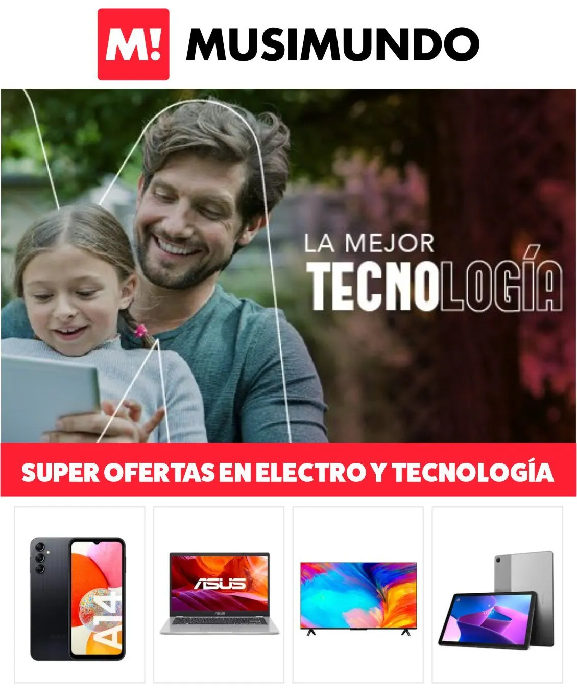 Ofertas de Musimundo ofertas en electrónica 19 de junio al 24 de junio 2024 - Página  del catálogo