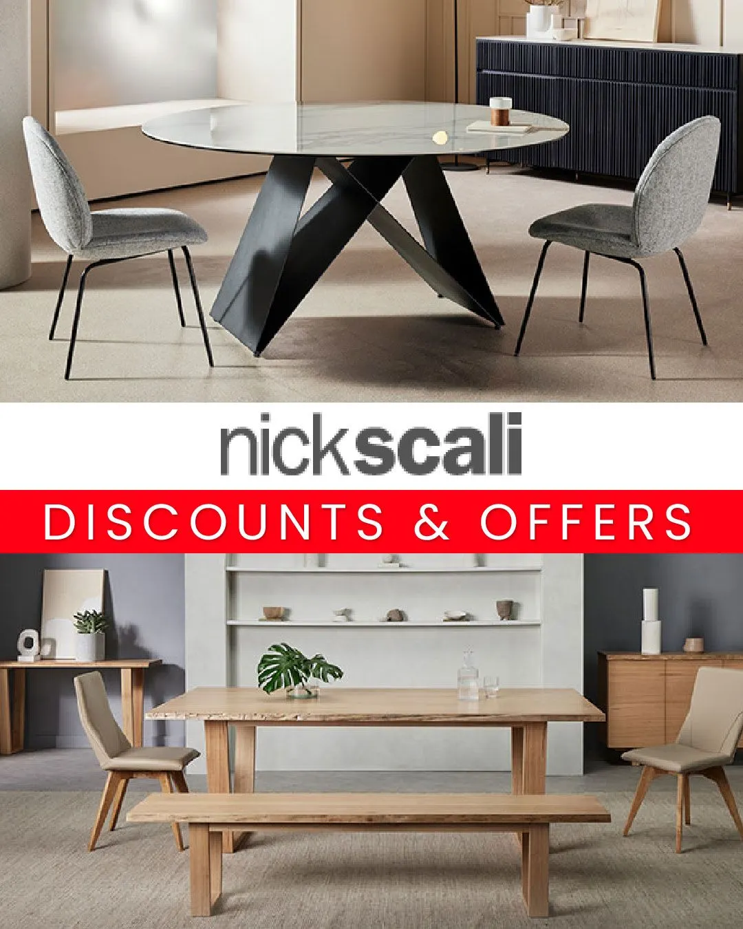 Nick Scali Home & Furniture Offers - 4 August 9 August 2024