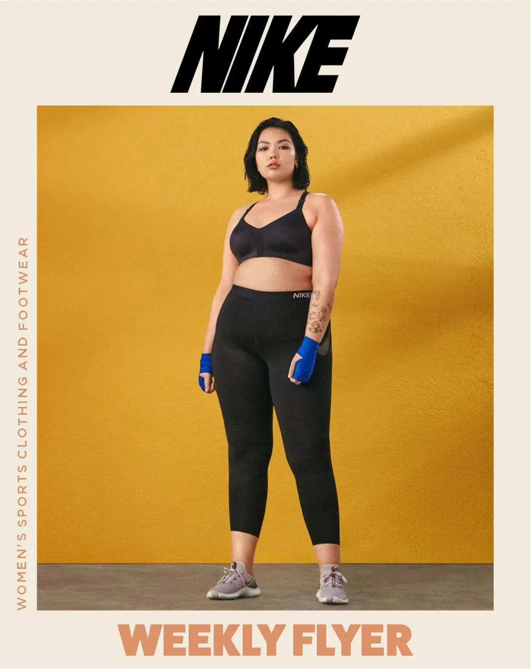 Offers on women's sports clothing and footwear. from April 30 to May 5 2024 - flyer page 