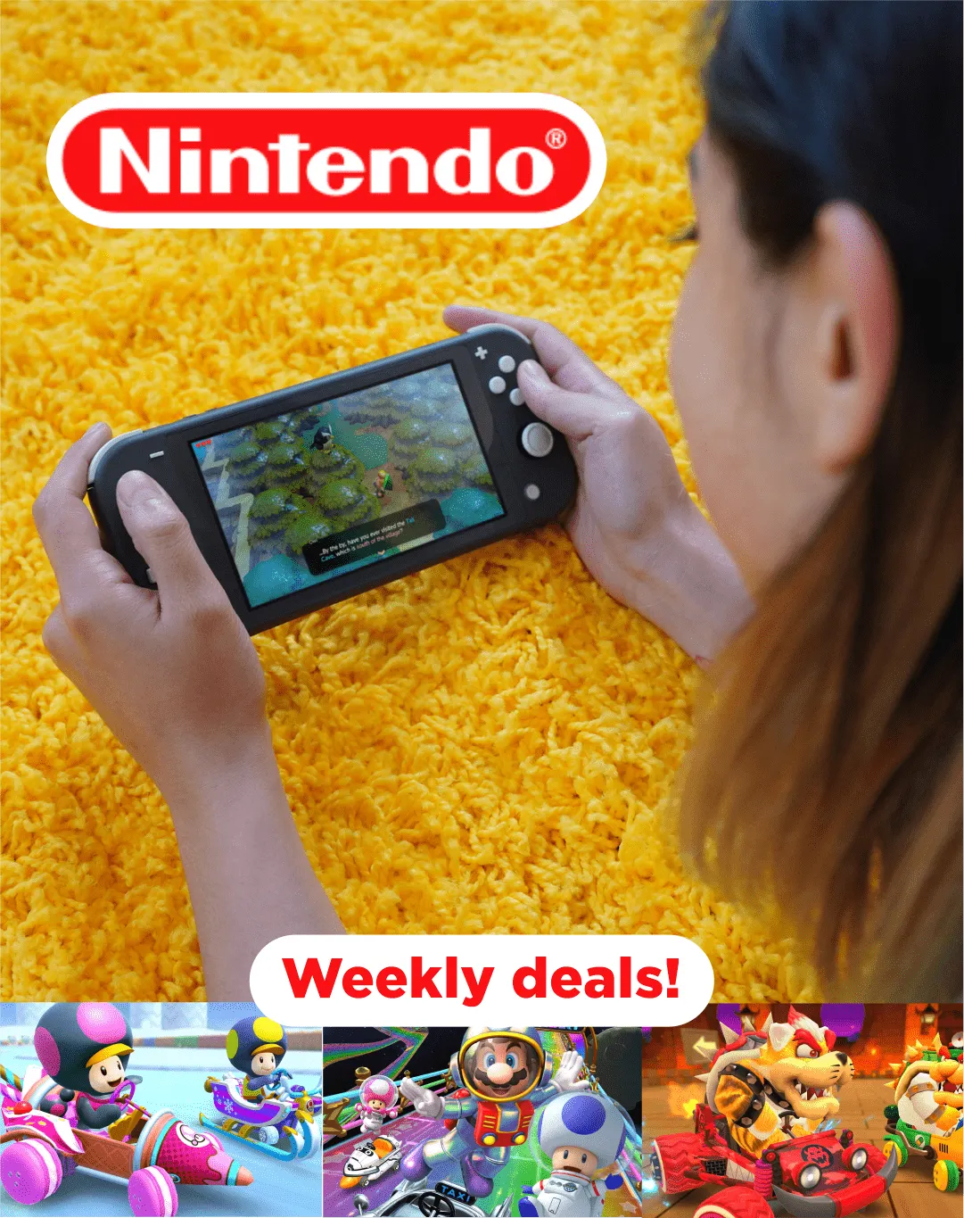 Weekly ad Nintendo Video Game Deals from August 8 to August 13 2024 - Page 