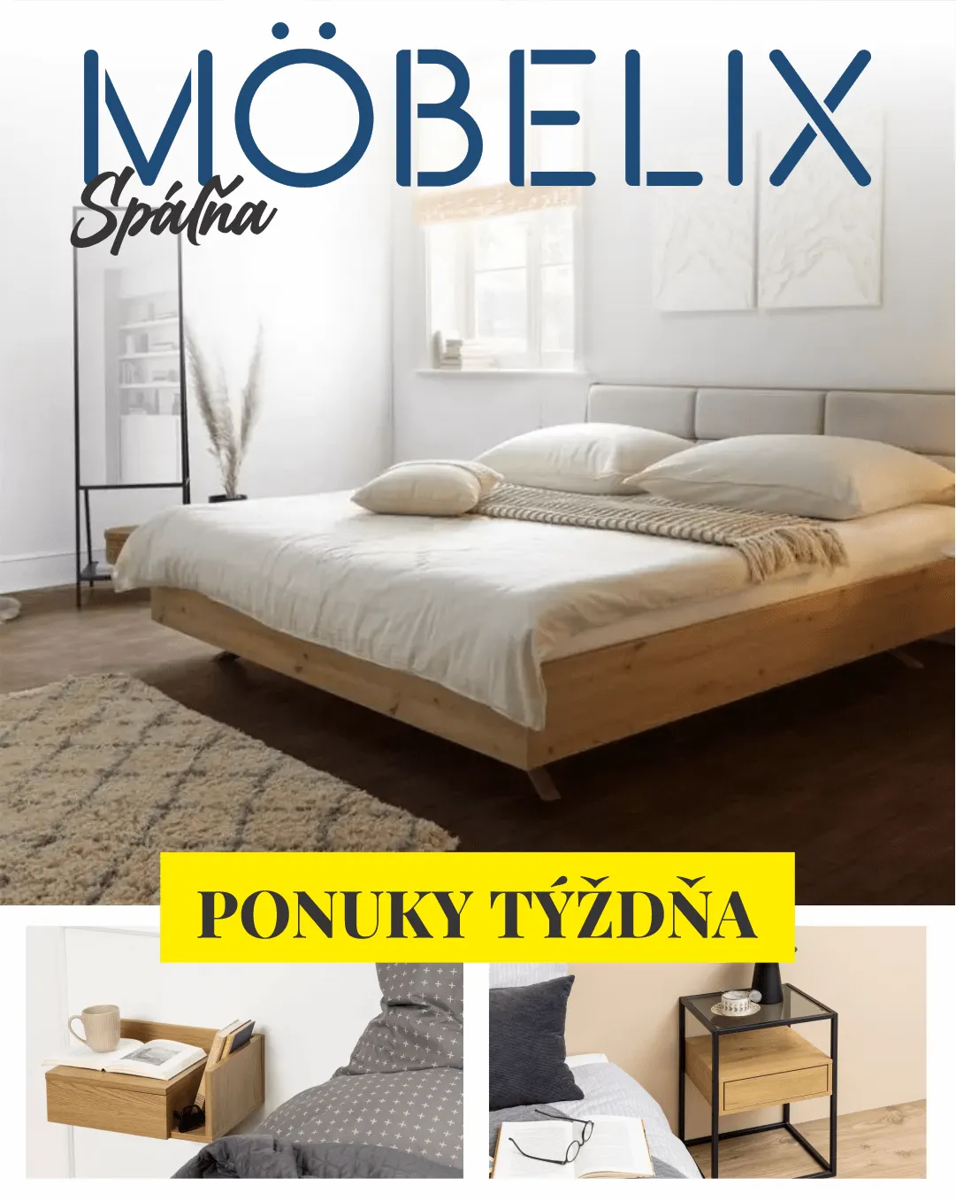 Leták: Möbelix Zľavy Miestnosti od 15. júna do 20. júna 2024 - Prehľad Stránky