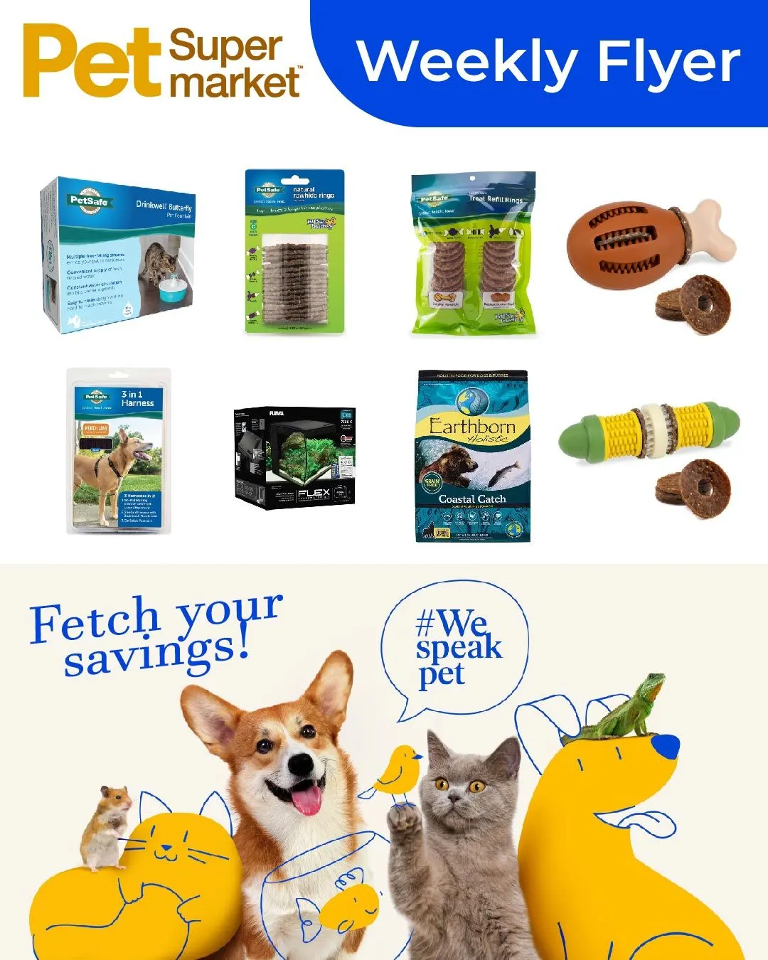 Weekly ad PetSmart Pet Products Deals from October 1 to October 6 2024 - Page 1