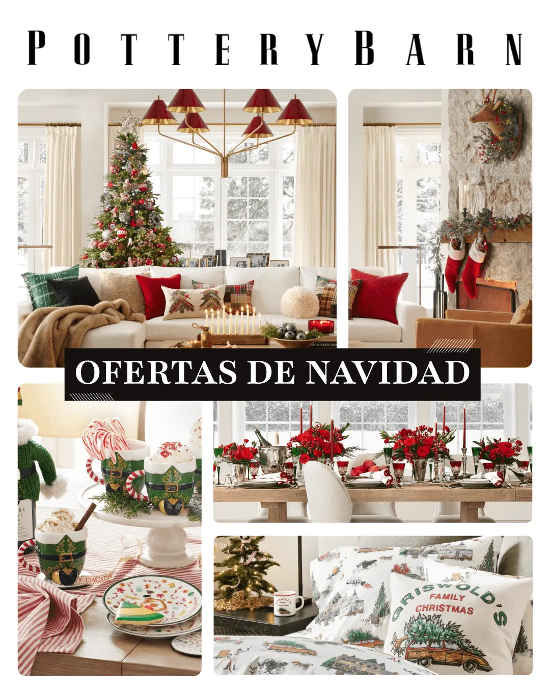 Catálogo de Pottery Barn - Promociones navideñas 8 de diciembre al 13 de diciembre 2023 - Pagina 