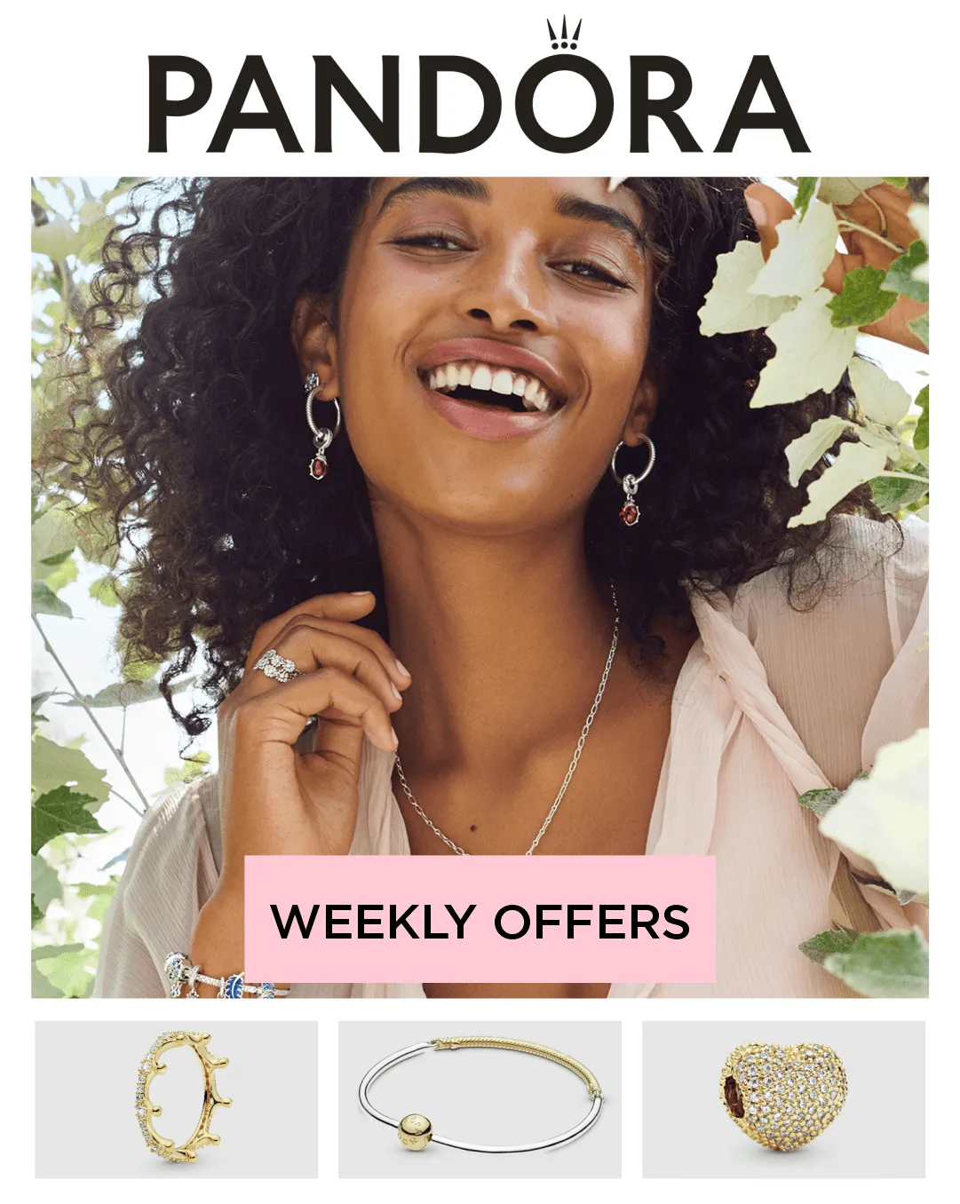 Pandora - Jewellery from 17 October to 22 October 2023 - Offers page 