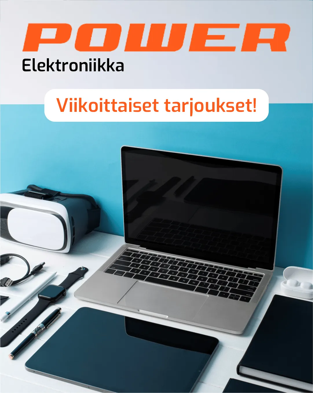 Power tarjoukset Elektroniikka voimassa alkaen 27. heinäkuuta - 1. elokuuta 2024 - Tarjouslehti sivu 