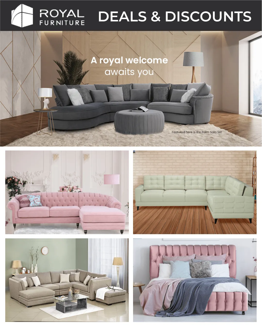 Royal Furniture offers  from 12 July to 17 July 2024 - Offers page 1