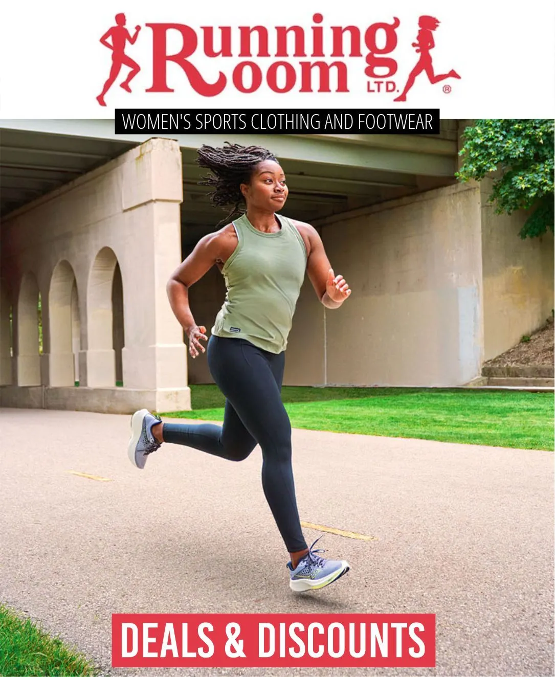 Offers on women's sports clothing and footwear. from May 7 to May 12 2024 - flyer page 