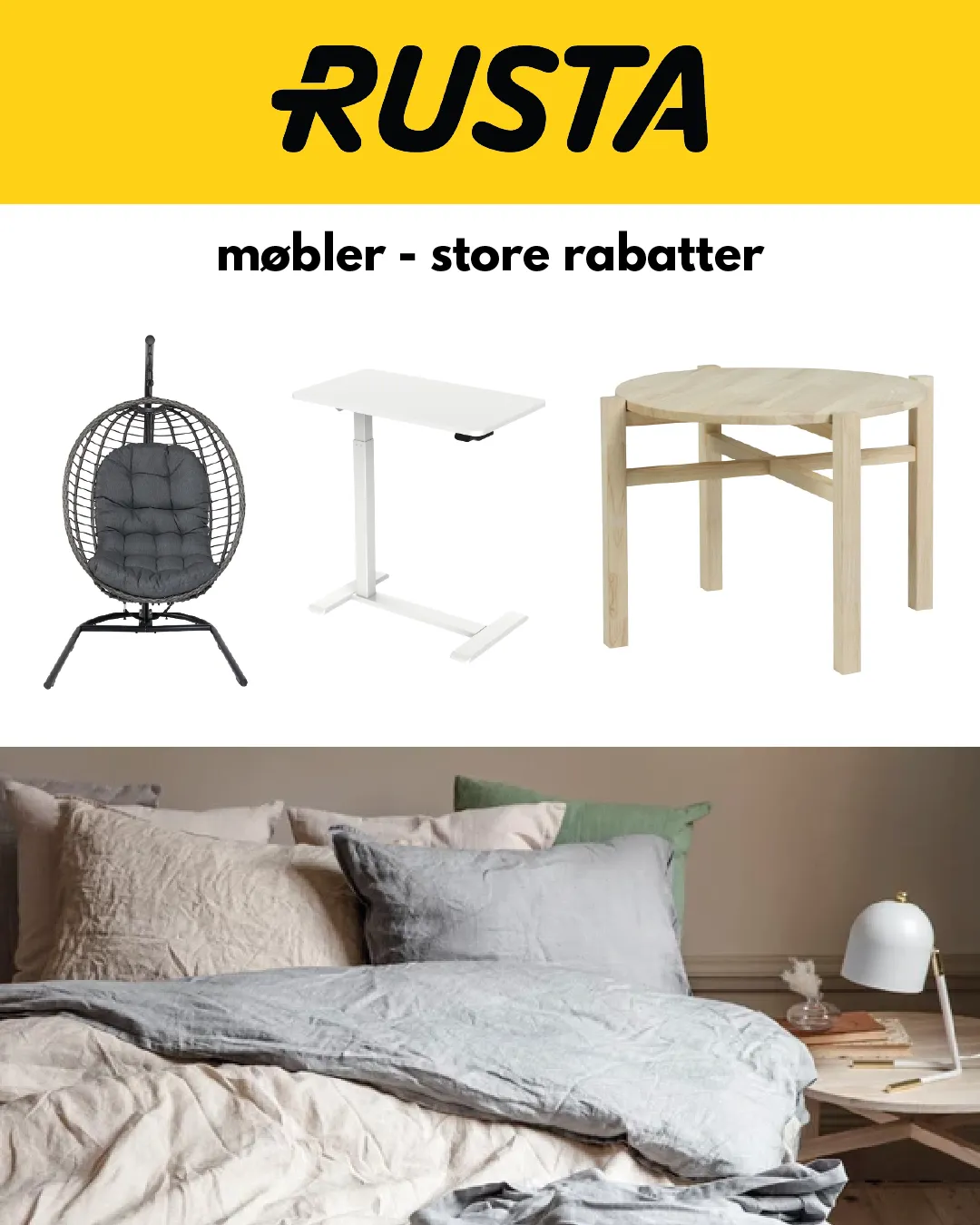 Rusta Tilbud: Møbler fra 15. juli til 20. juli 2024 - kundeavisside 
