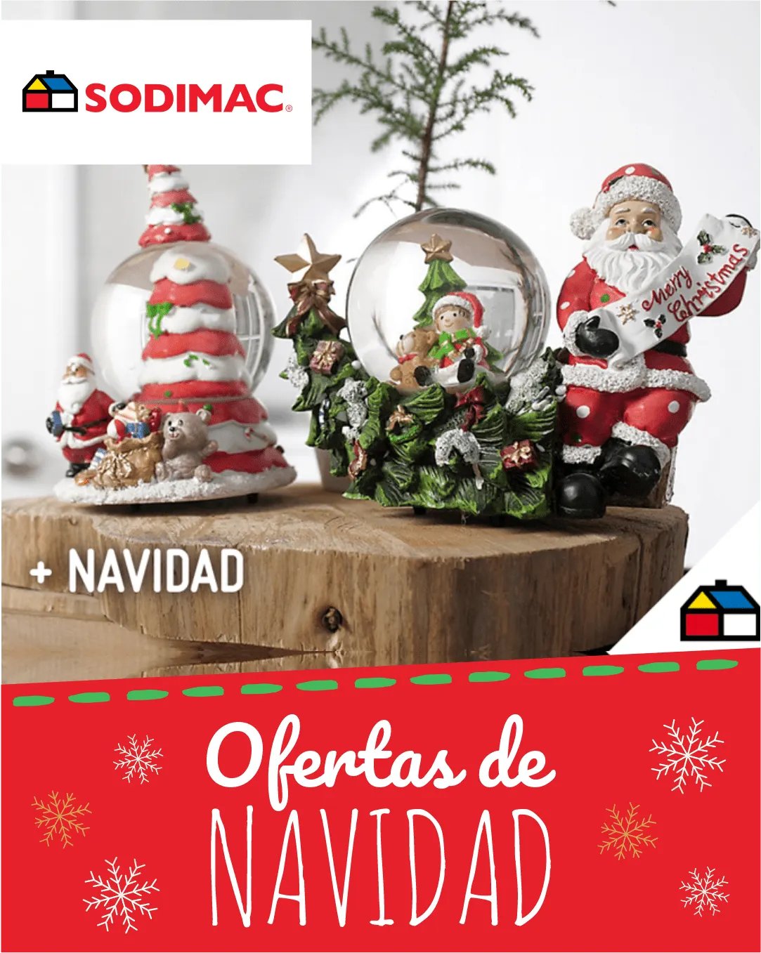 Catalogo de Sodimac - Ofertas navideñas 7 de diciembre al 12 de diciembre 2023 - Pag 1
