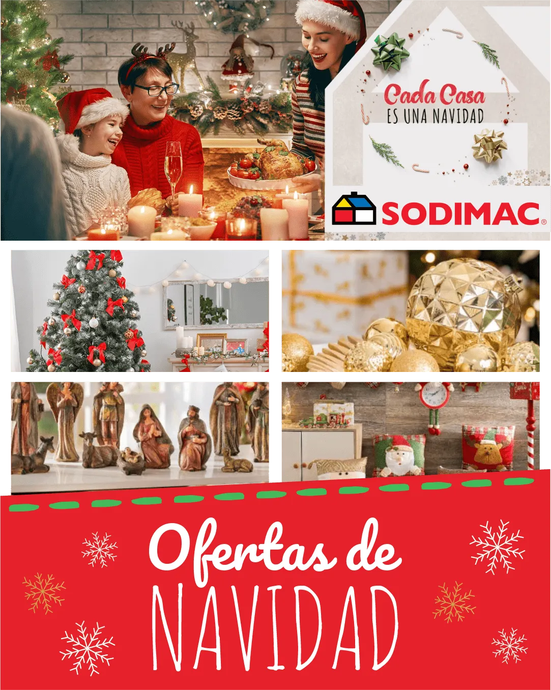 Ofertas de Sodimac - ¡Promociones Navideñas! 21 de diciembre al 26 de diciembre 2023 - Página 1 del catálogo
