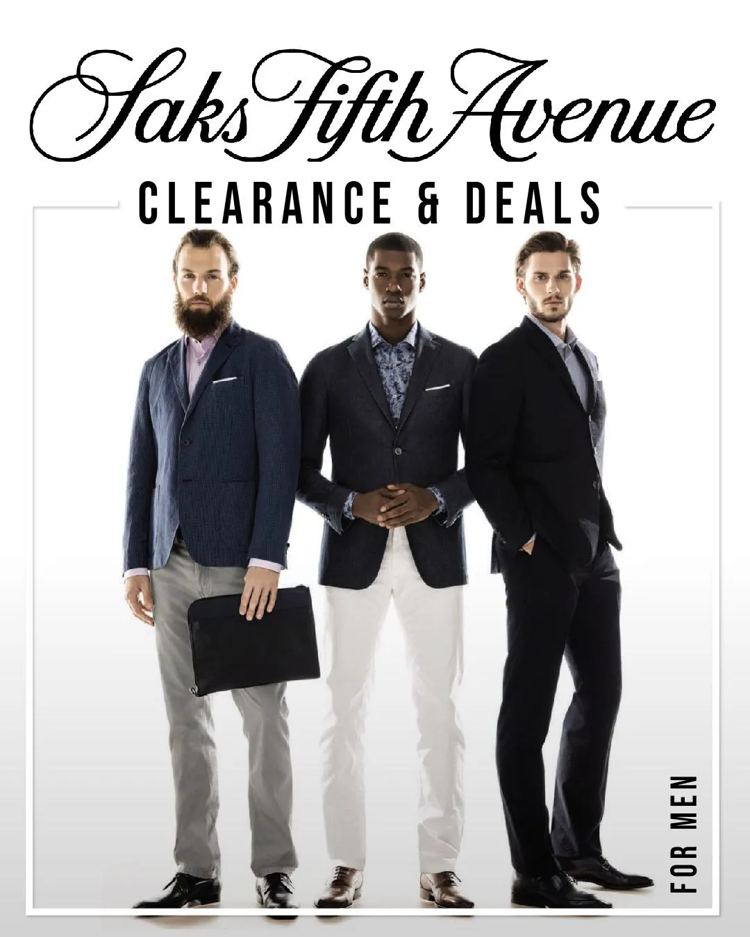 Weekly ad Saks Fifth Ave. Men's Fashion Deals from September 8 to September 23 2025 - Page 1