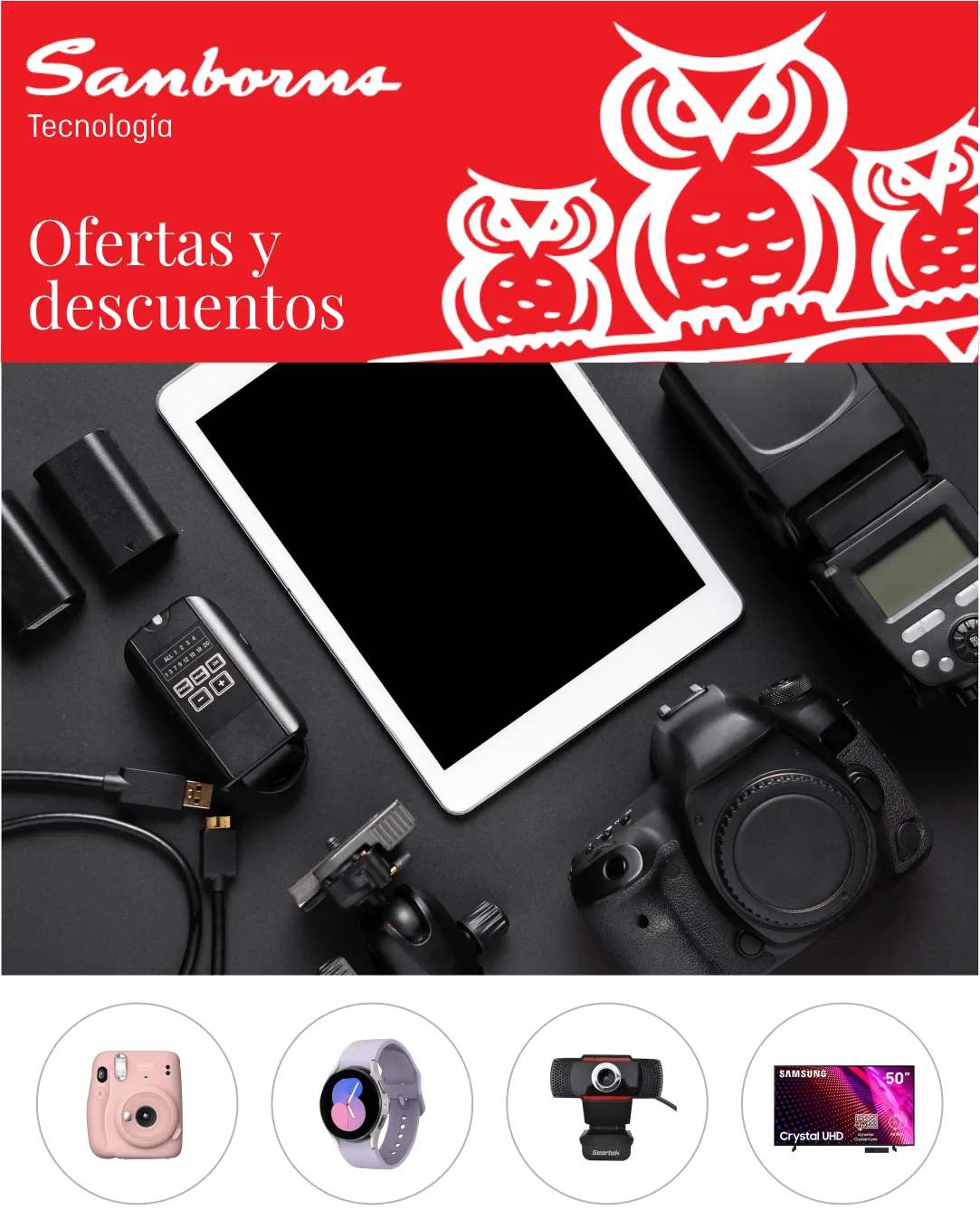 Catálogo de Sanborns ofertas tecnología 5 de enero al 13 de enero 2025 - Pagina 1