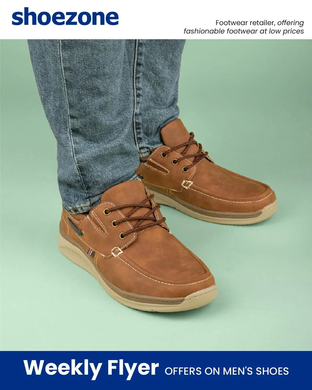 Shoe Zone offers on men's shoes from 10 June to 15 June 2024 - Catalogue Page 