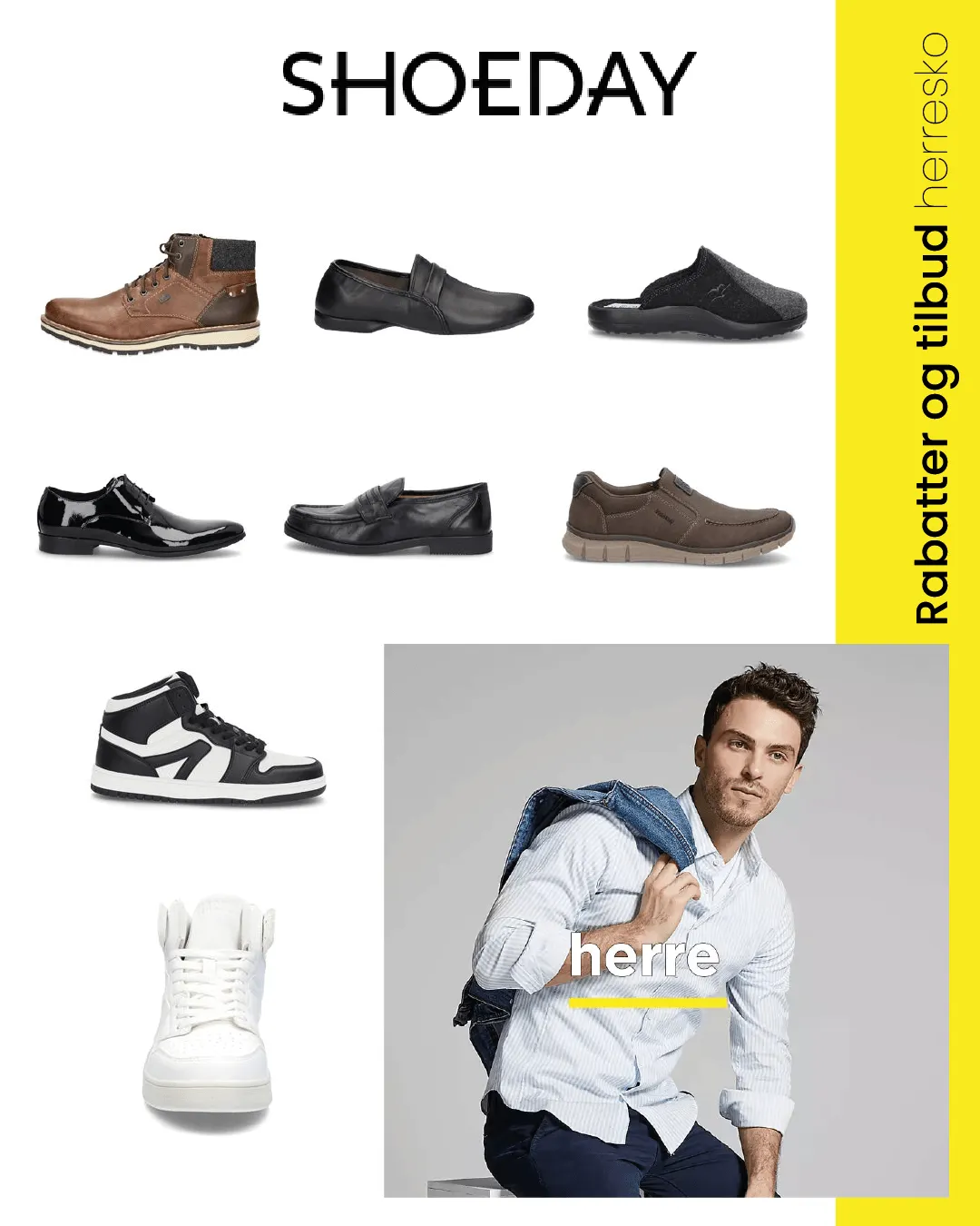Shoeday Tilbud: Herresko - 2. august 7. august 2024