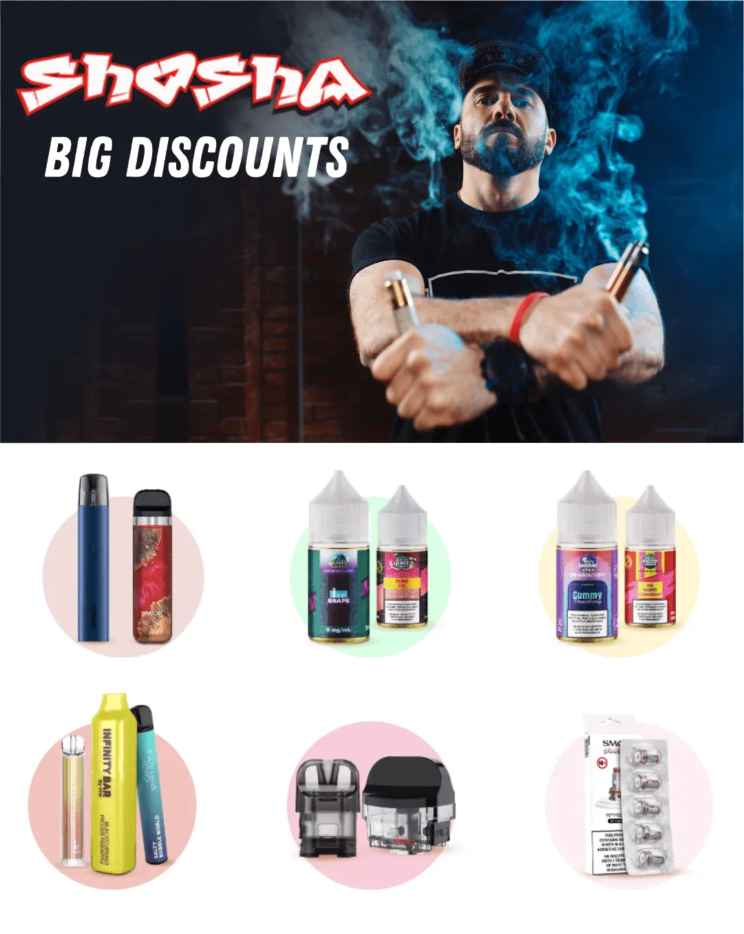 Shosha - Vapes from 24 April to 29 April 2024 - Catalogue Page