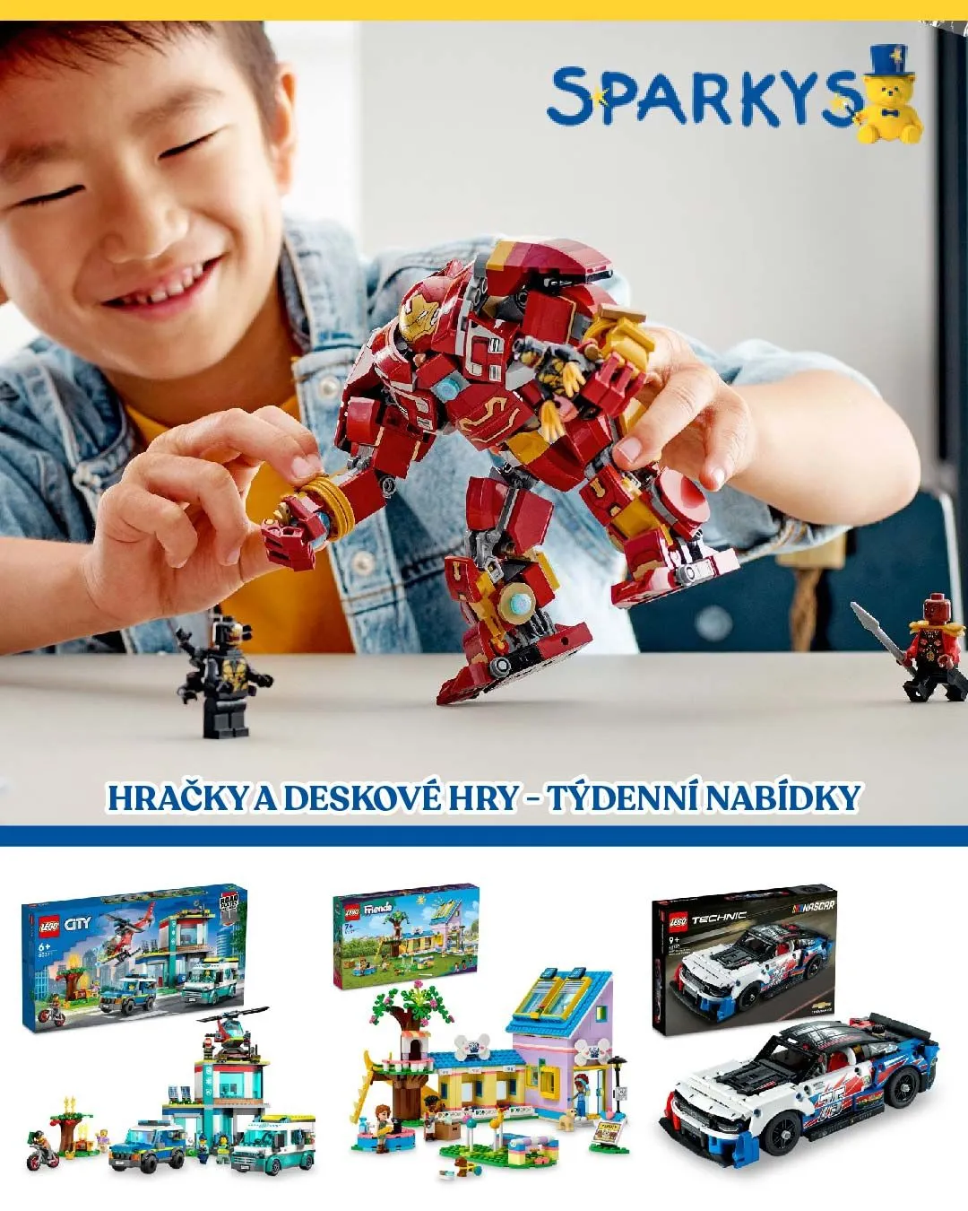 Sparkys sleva hračky - 4. srpna 9. srpna 2024