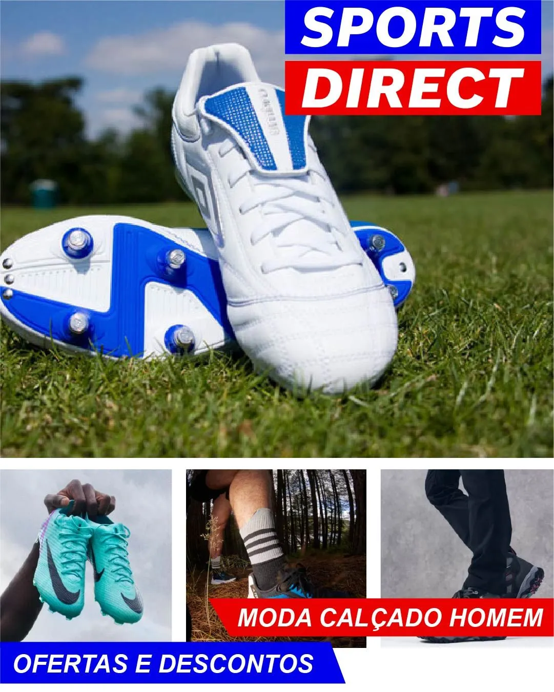 Folheto Sportsdirect - Moda Calçado Homem de 25 de fevereiro até 1 de março 2024 - Pagina 