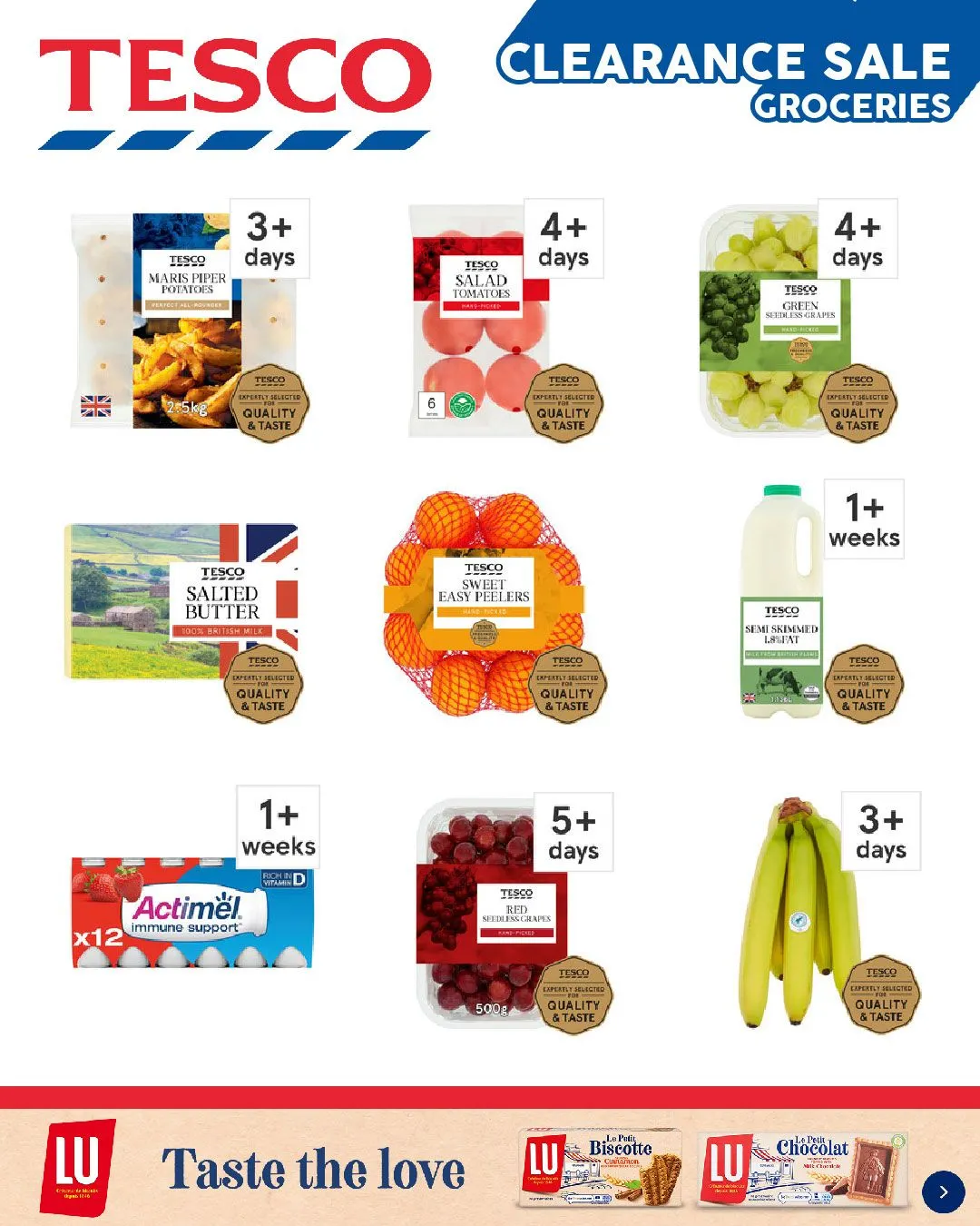Tesco offers - groceries from 1 September to 6 September 2024 - Catalogue Page 1