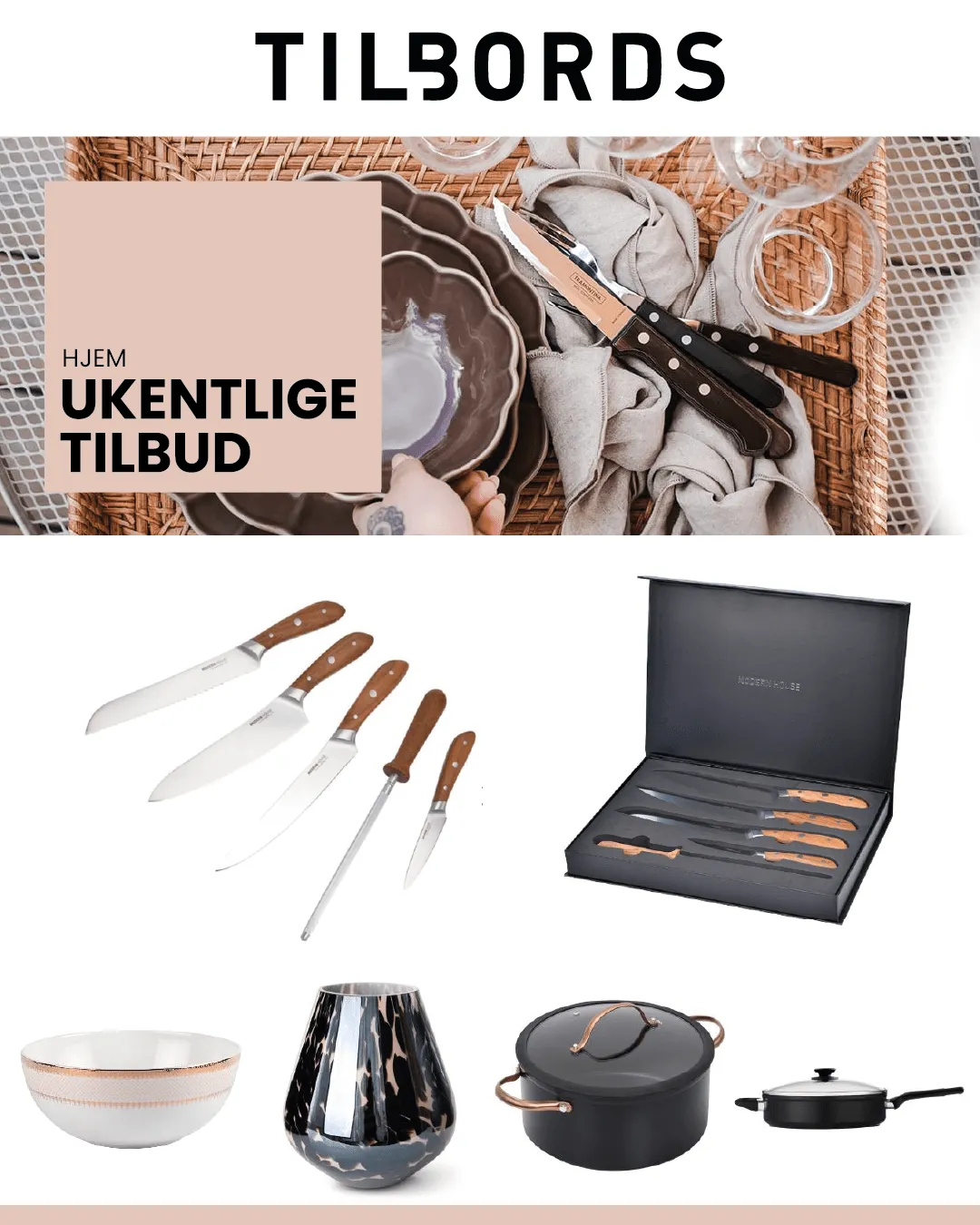 Tilbords Tilbud: Kjøkken & Dekor fra 29. juli til 3. august 2024 - kundeavisside 