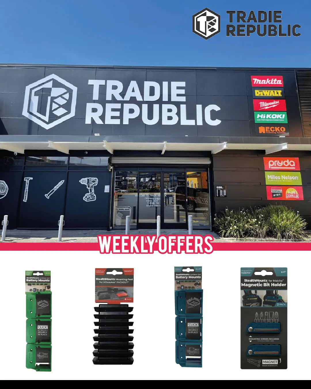 Tradie Republic offers on tools - 5 August 10 August 2024