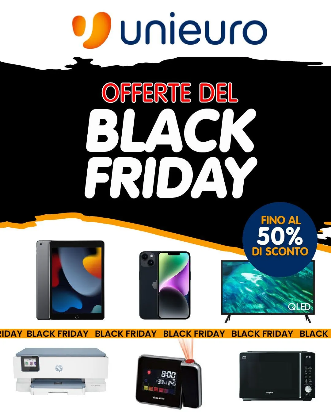 Unieuro - Elettronica da 20 novembre a 25 novembre di 2023 - Pagina del volantino 1
