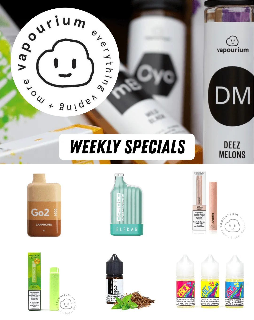 Vapourium from 18 October to 23 October 2023 - Catalogue Page